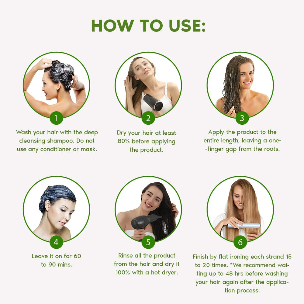 I Belli Capelli Ravenna B-tox rinse reveals smoother hair.