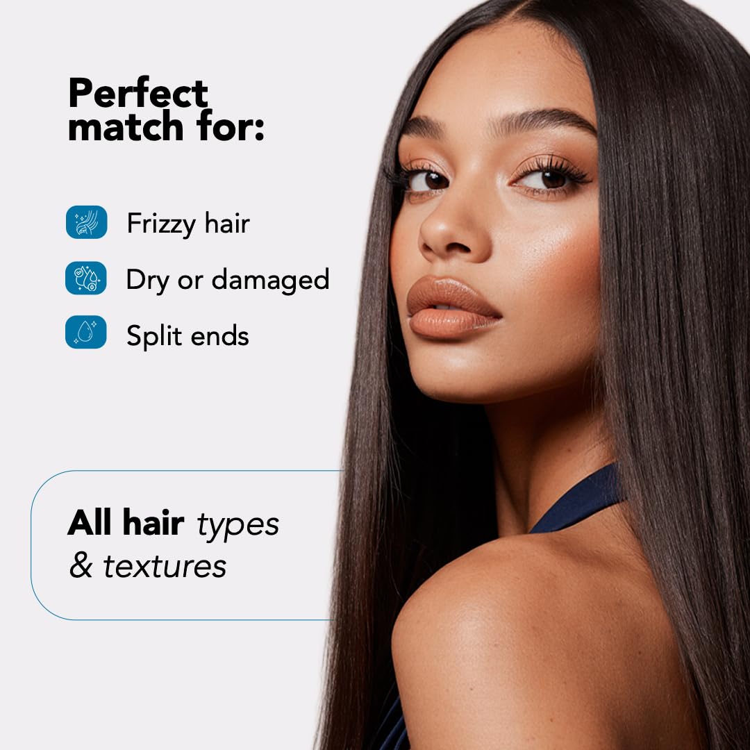 I Belli Capelli Torrano straightening and sealing in one step for moisture.