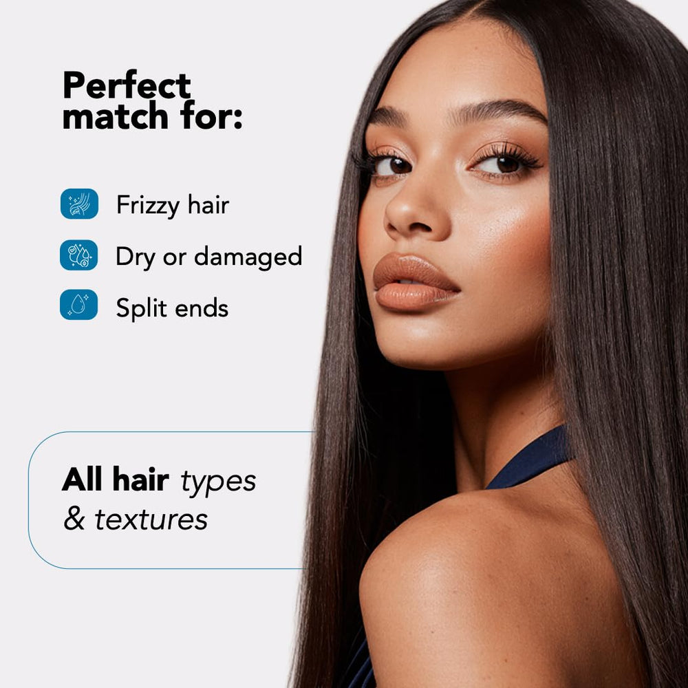 I Belli Capelli Torrano straightening and sealing in one step for moisture.