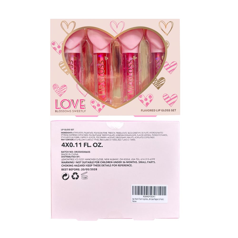 iBi Makeup sabores frutales brindan brillo suave y cómodo