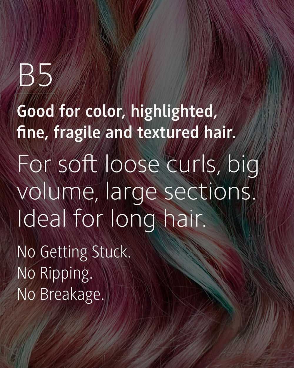 Ibiza Hair back section styling with round brush for volume
