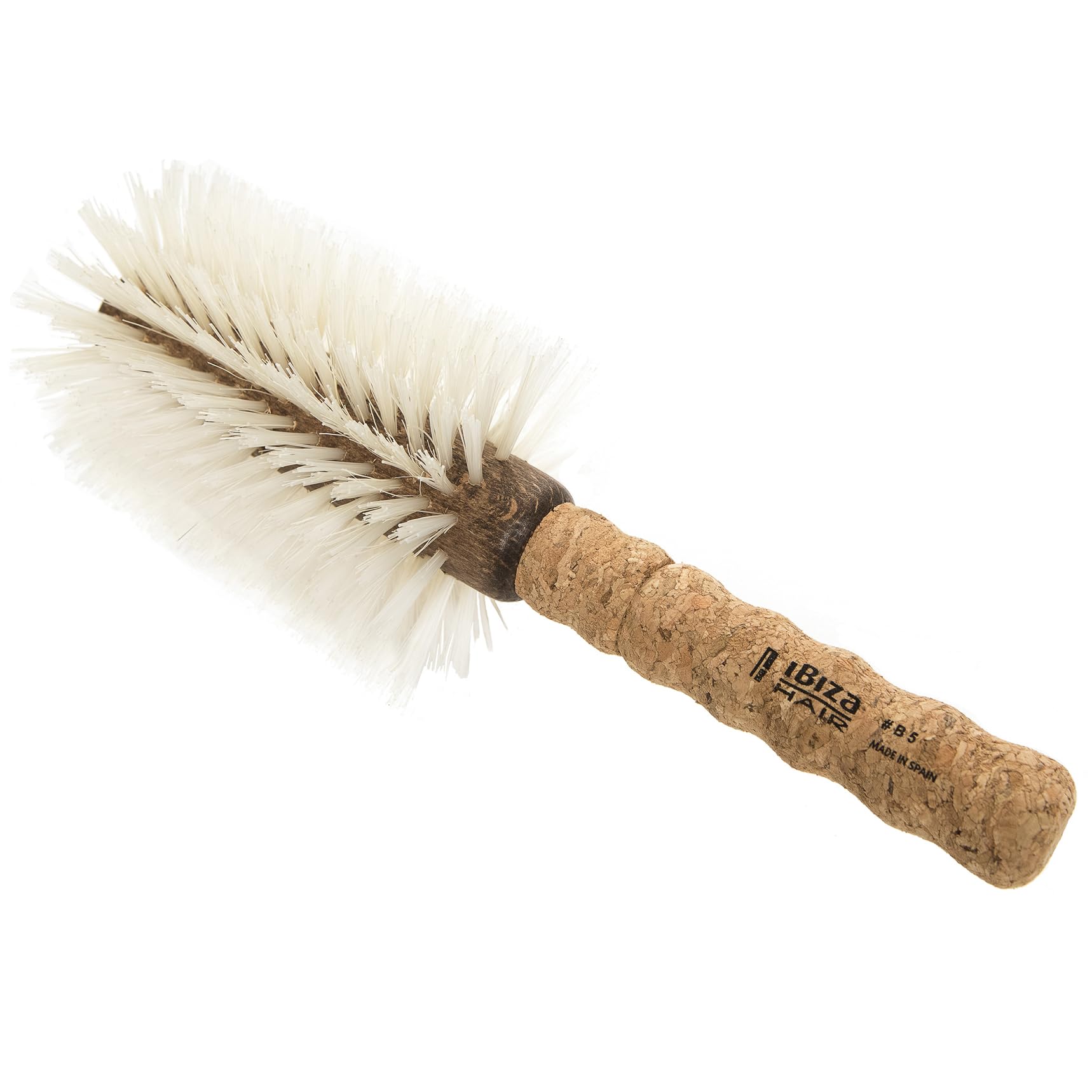 Ibiza Hair boar bristle round brush B5-80mm for smooth, shiny long hair