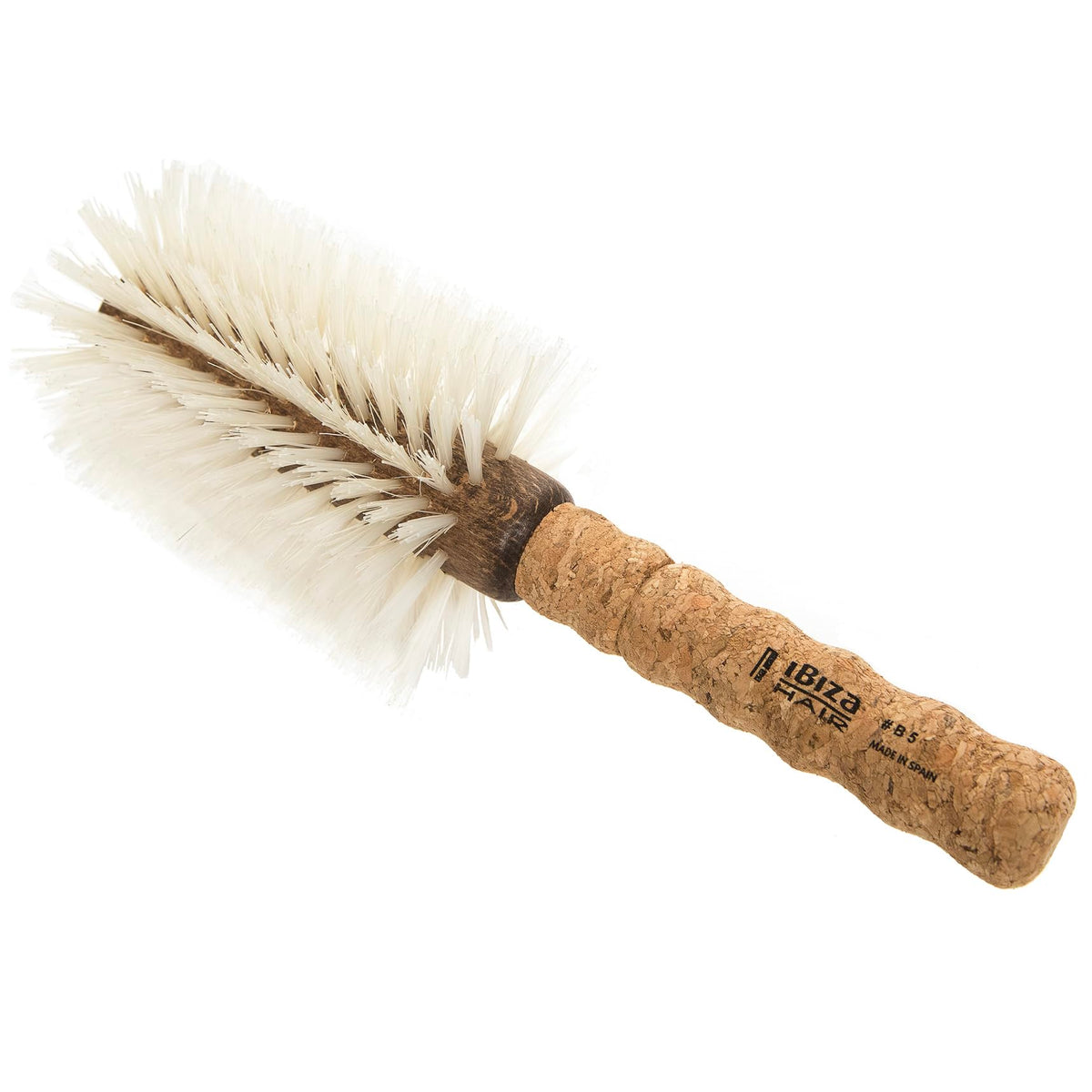 Ibiza Hair boar bristle round brush B5-80mm for smooth, shiny long hair