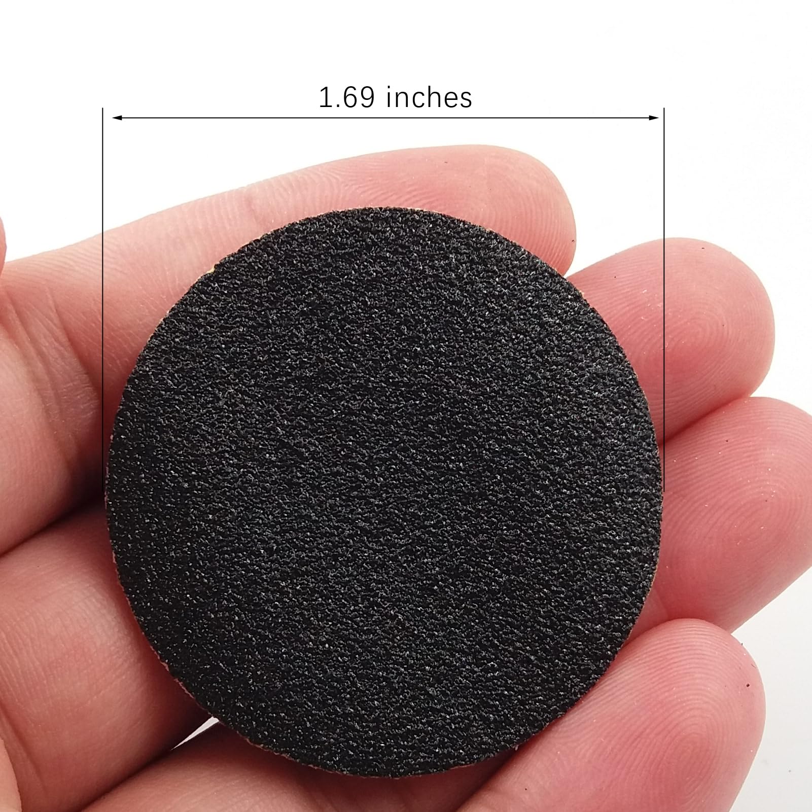 Each disc is 1.69 inches in diameter for compatibility