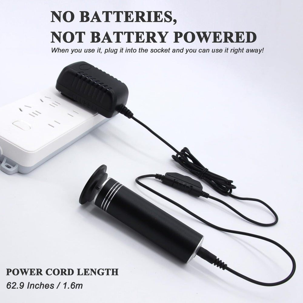 I·B·N G Outlet-powered design enables uninterrupted use without charging breaks.