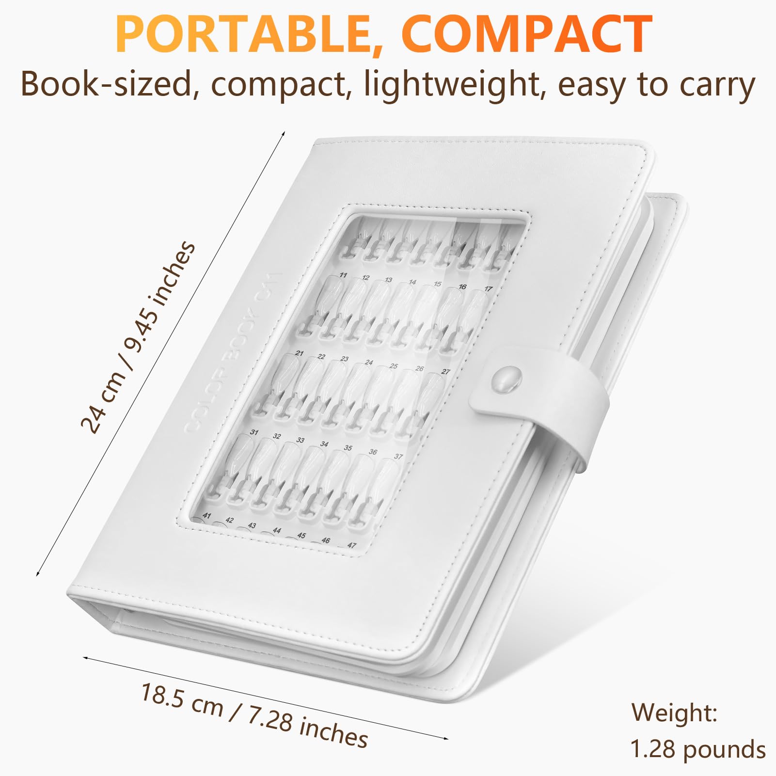 I·B·N G C11 150 colors capacity keeps many options at hand.