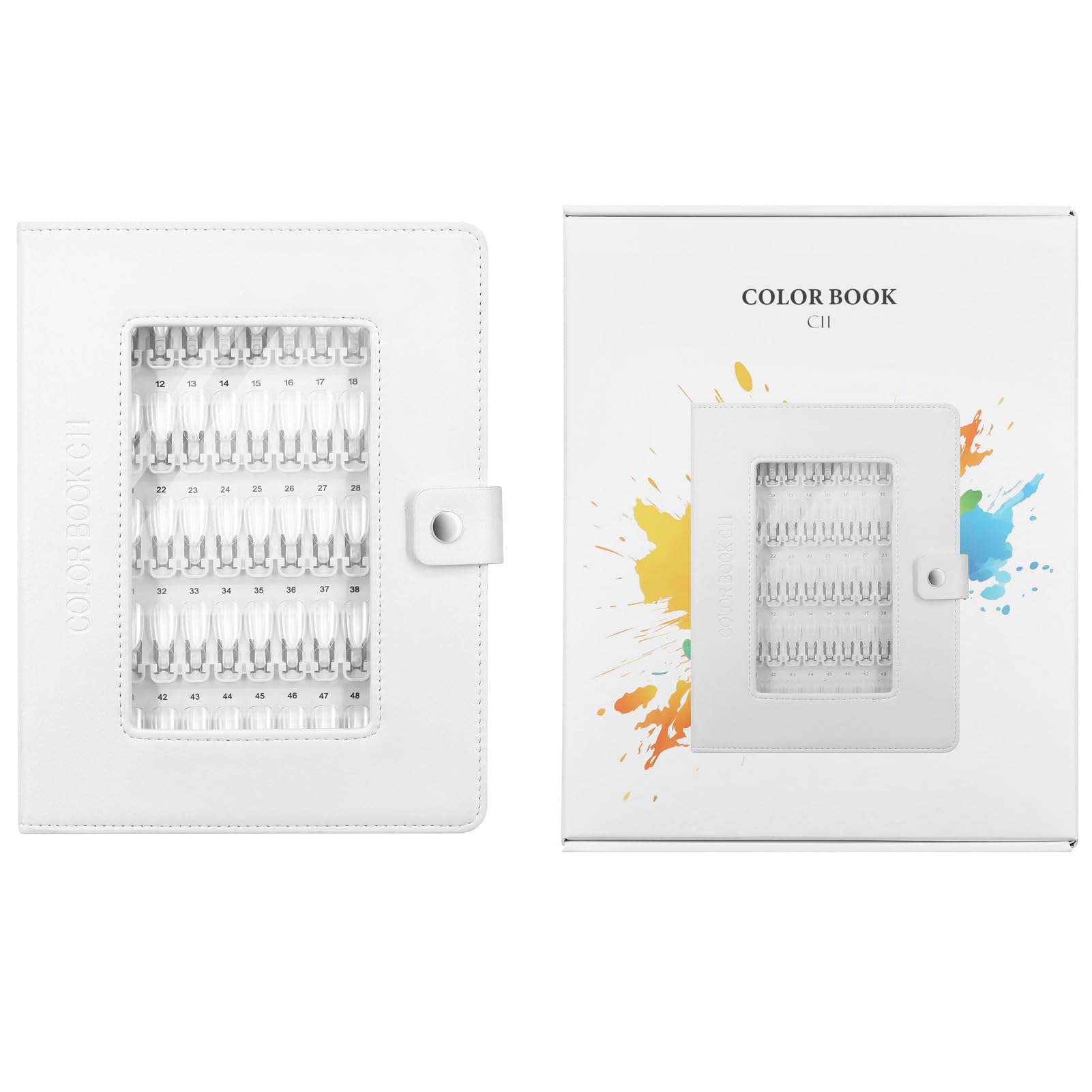 I·B·N G C11 packaging details include the book with transparent tips.