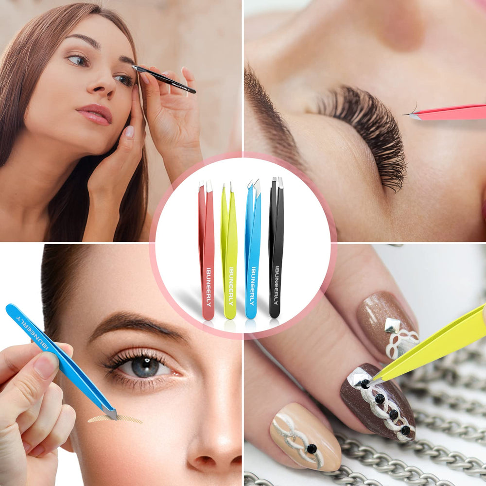iBuneerly stainless steel tweezers resist tarnish for durable daily grooming.