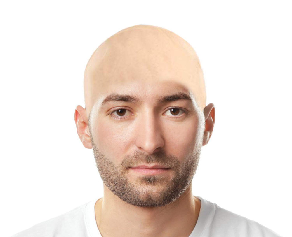 Iceyyyy bald cap edges trimmed to fit precisely and blend with skin.