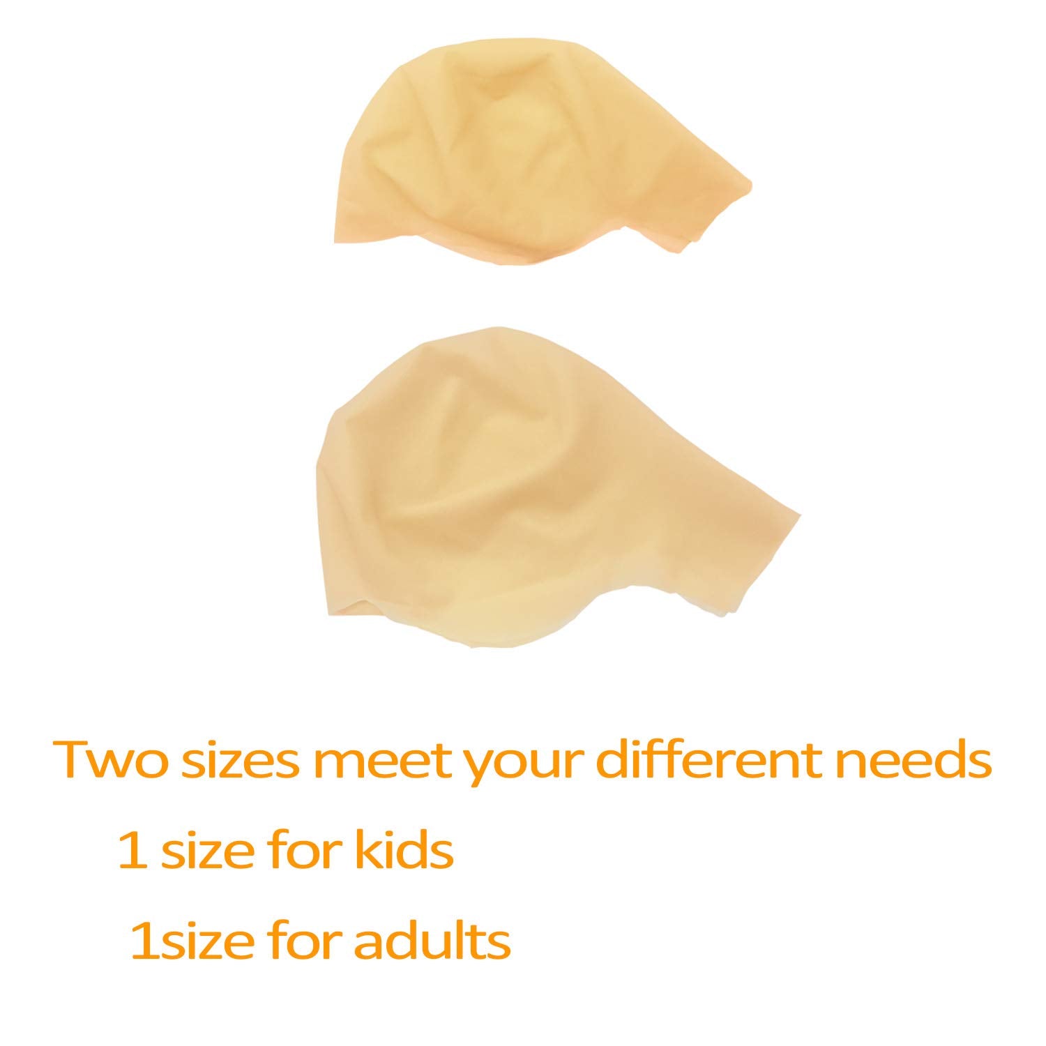 Iceyyyy bald cap elastic latex for secure, comfortable fit on different head sizes.
