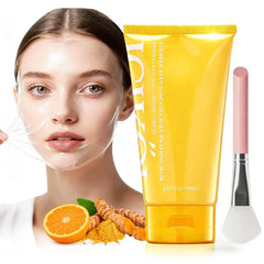 ICIKOL máscara nocturna cúrcuma y colágeno en empaque elegante para cuidado facial