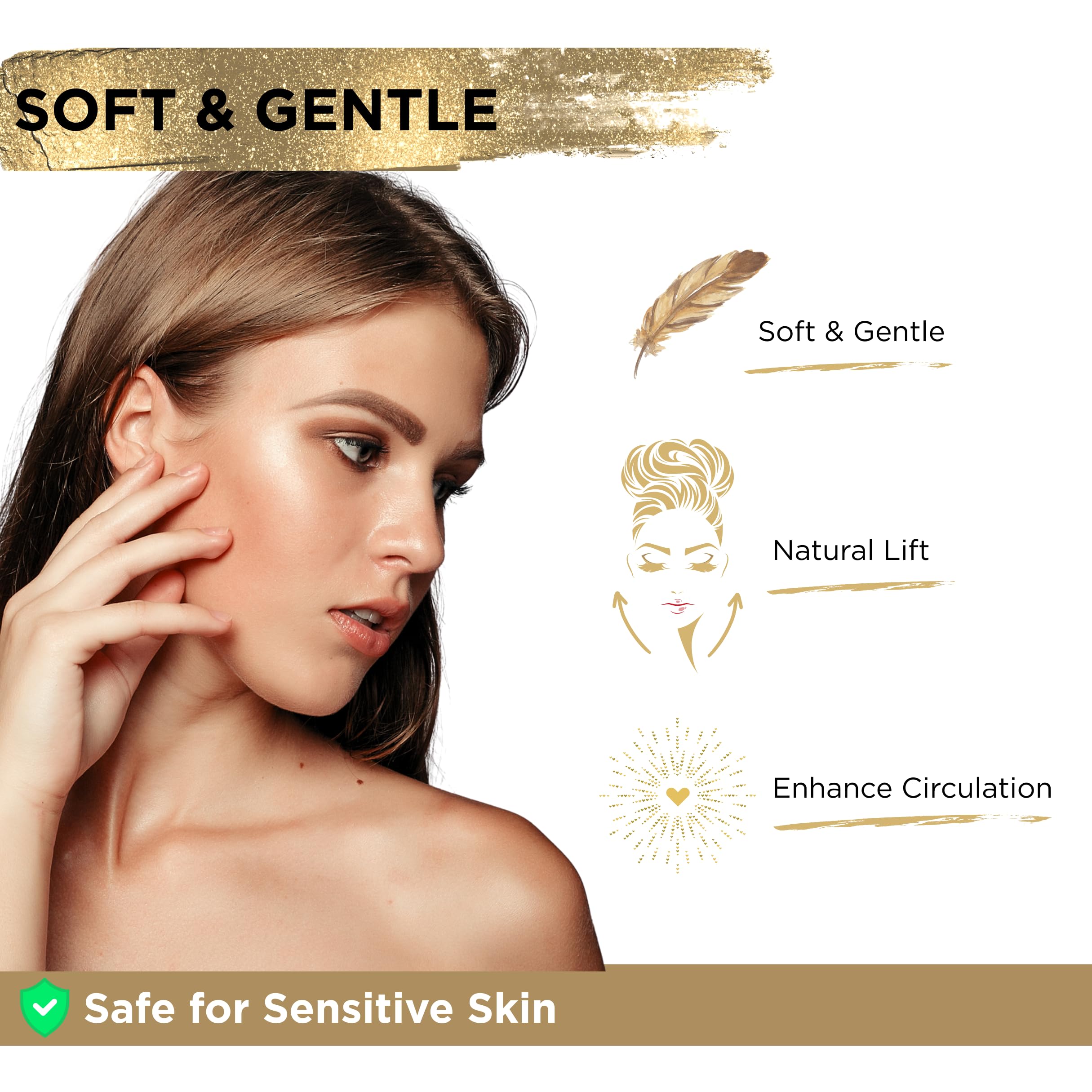 Icon Patch ICON Lymphatic Contour Brush travel-friendly design supports on-the-go use.