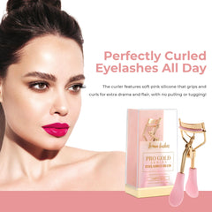 Icona Lashes soft silicone pads cushion lashes for gentle tear-free curling.