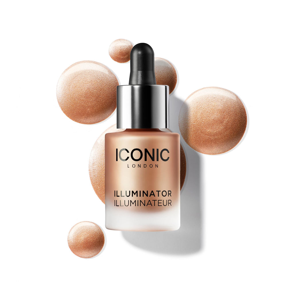 ICONIC LONDON Illuminator bottle with dropper for precise glow application