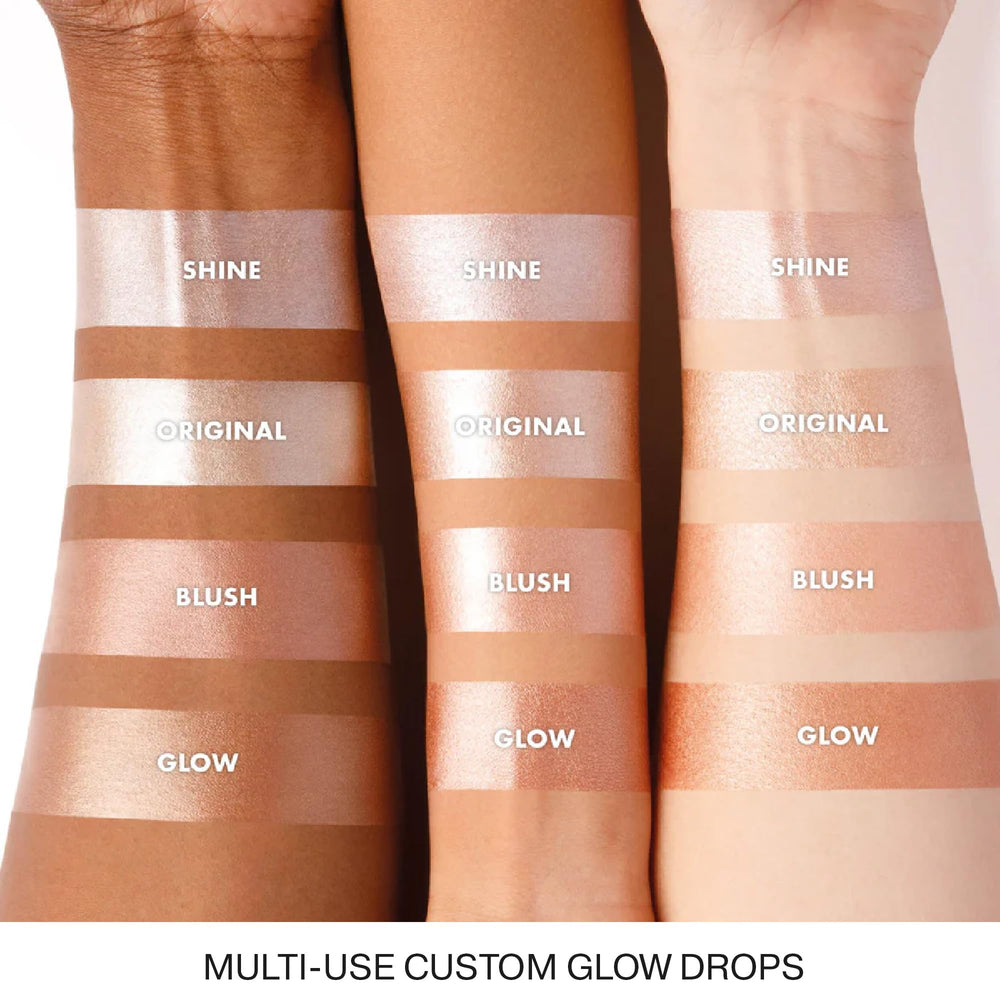 ICONIC LONDON Illuminator on cheekbones creates multi-dimensional glow