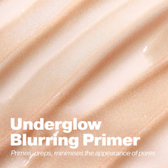 Iconic London Underglow Primer con perlas champagne ilumina la tez.