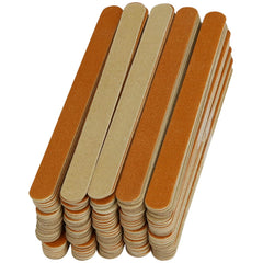 Iconikal wood emery board nail file for precise shaping at home or salon.