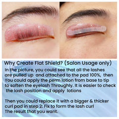 ICONSIAM ultra-thin glueless lash pad supports precise lift