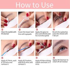 ICONSIGN Lash Lift Kit 2026 step-by-step guide supports at-home use.