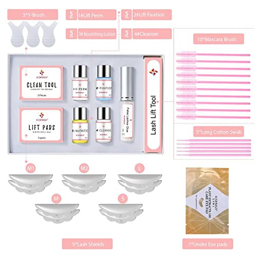 ICONSIGN Lash Lift Kit 2026 glue bottle delivering strong adhesion and precision.