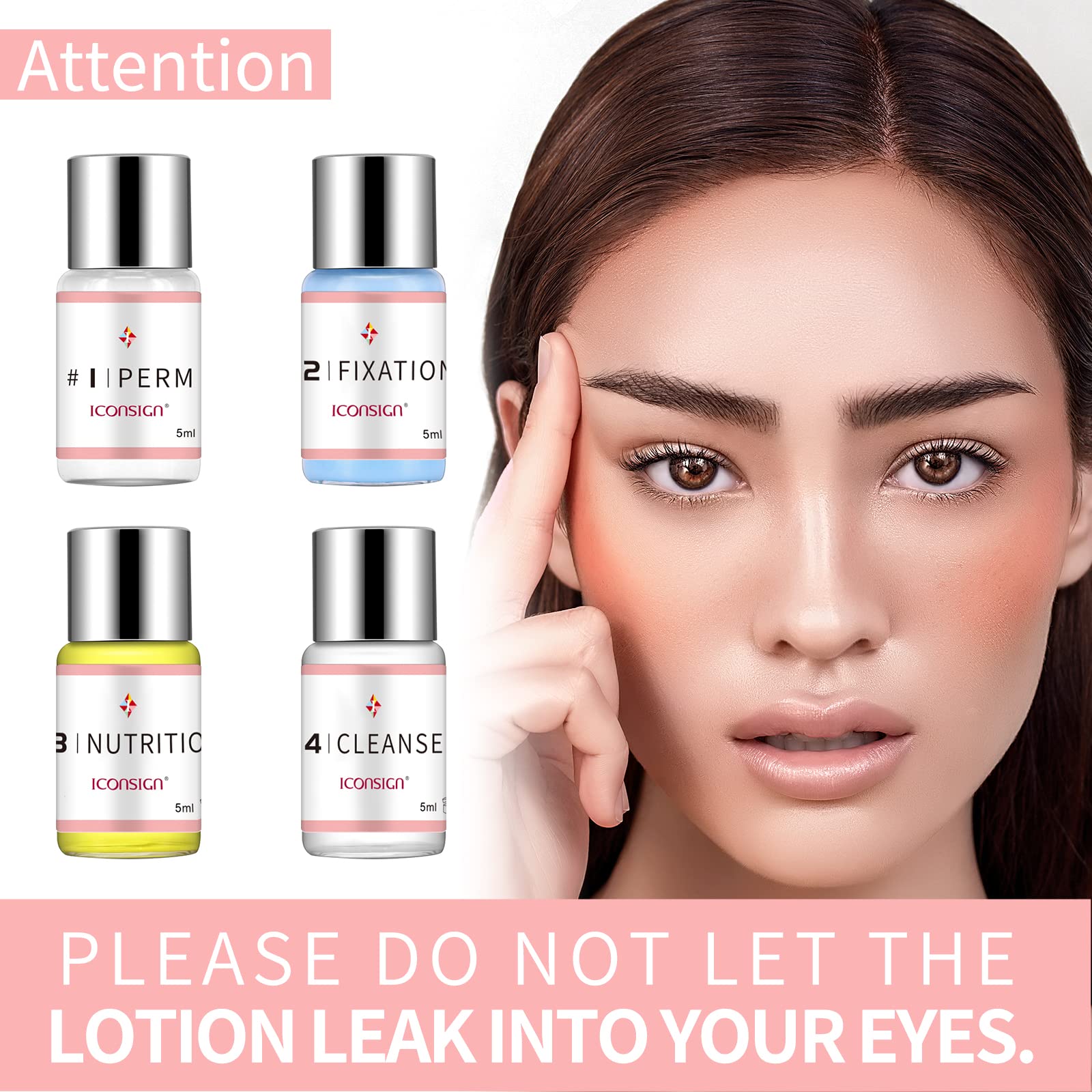 ICONSIGN Lash Lift Kit 2026 suitable for both salon and home environments.
