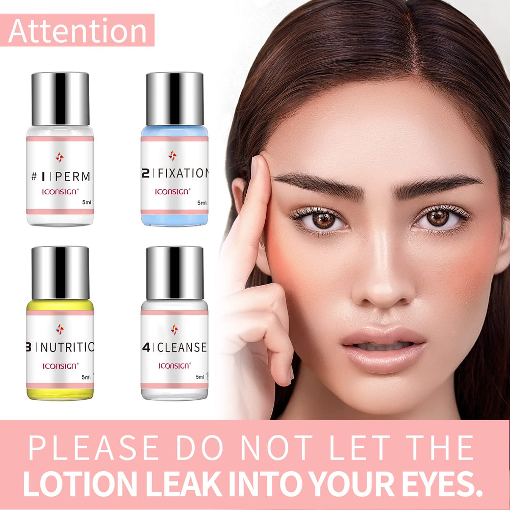 ICONSIGN Lash Lift Kit 2026 suitable for both salon and home environments.