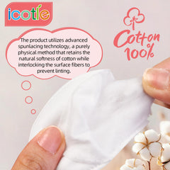 ICOTLE 7x9 cm oval pads offer wider coverage for face