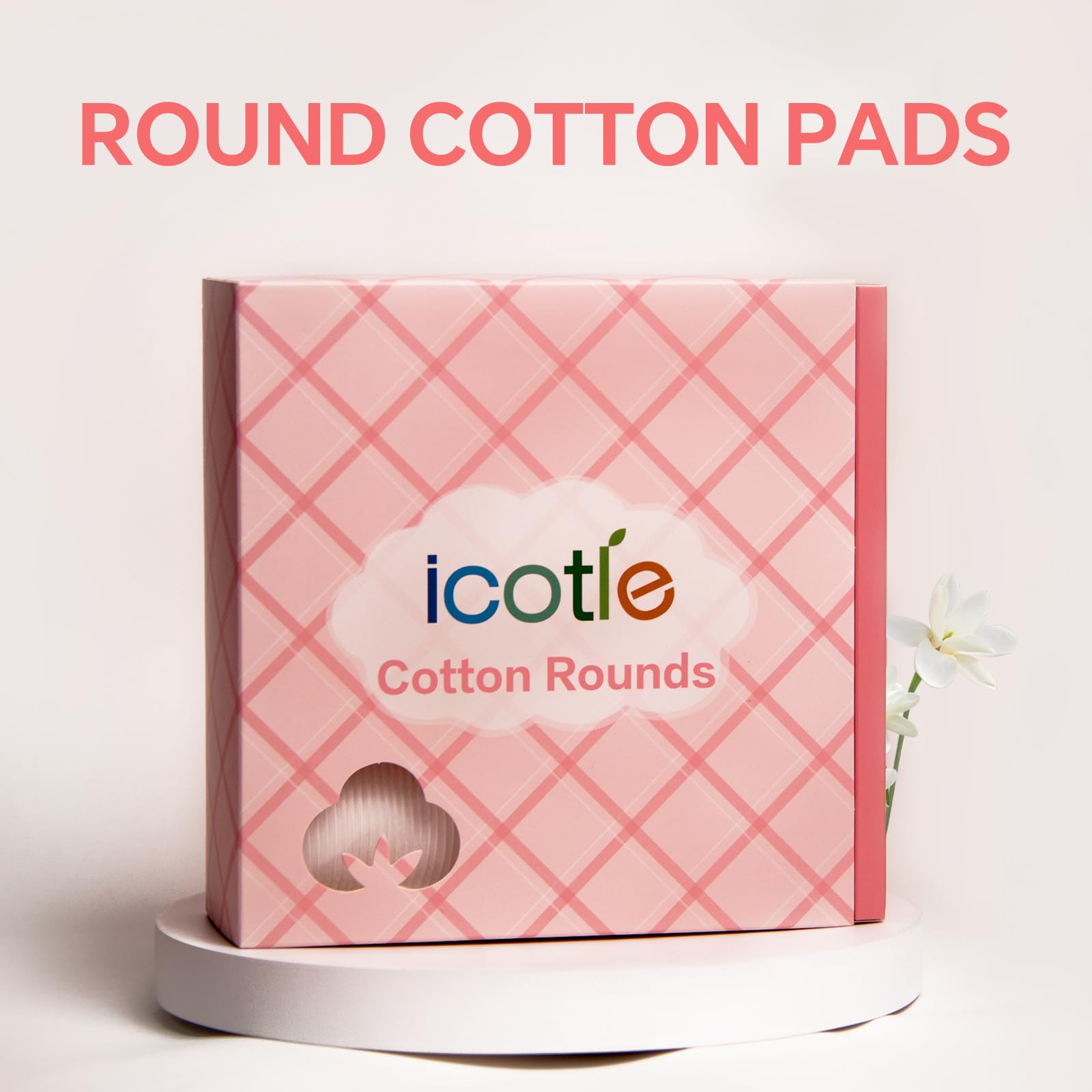 ICOTLE pads remove nail polish smoothly with no loose fibers.