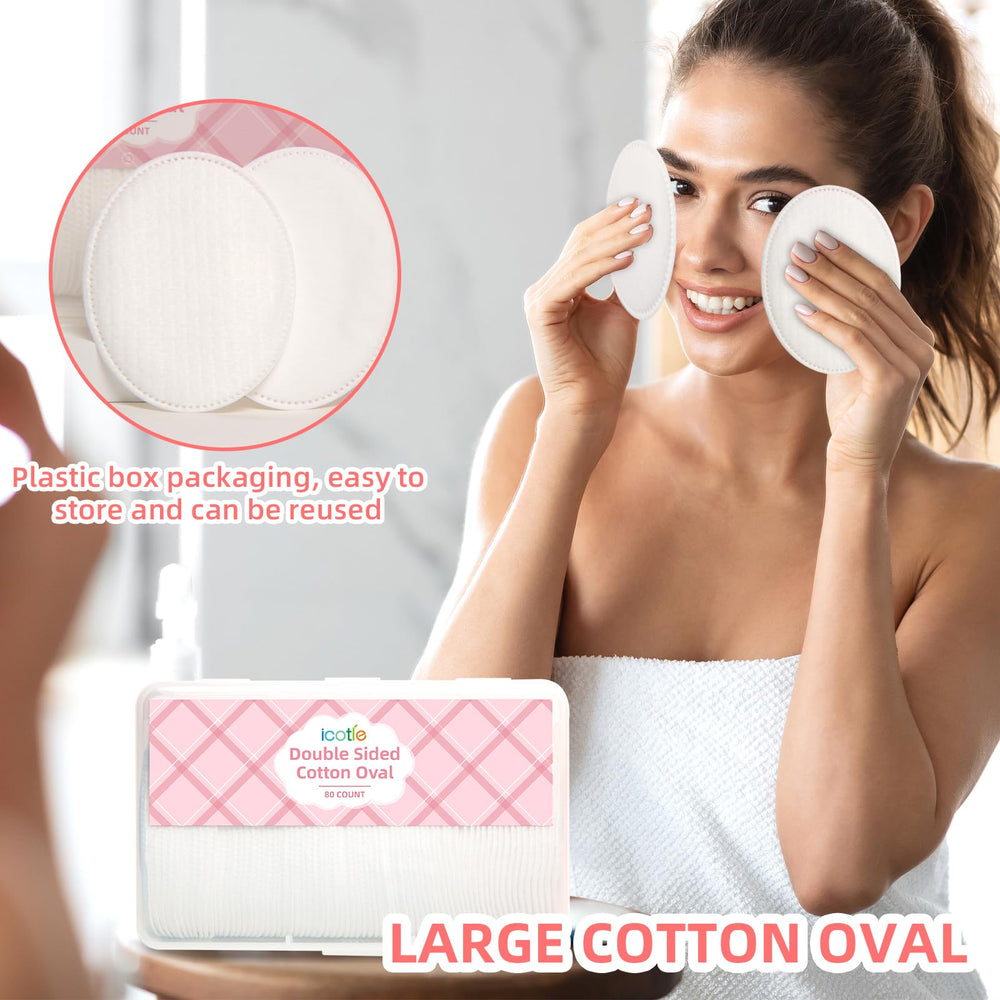 ICOTLE multipurpose pads ideal for cleansing and beauty routines