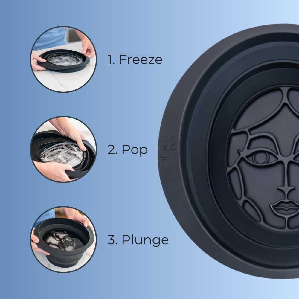 Icy-Mojo travel-friendly design fits small freezers.