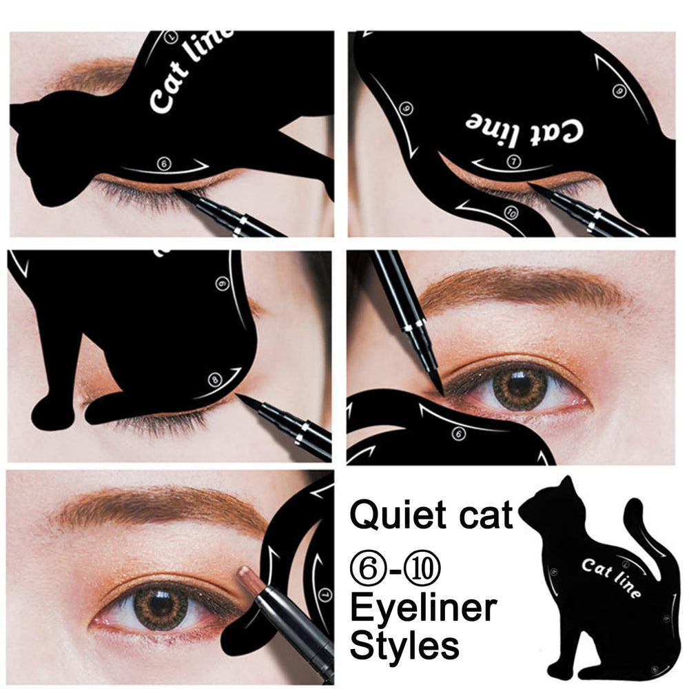 IDDFEVE delineado gato ojos silencioso precisión constante