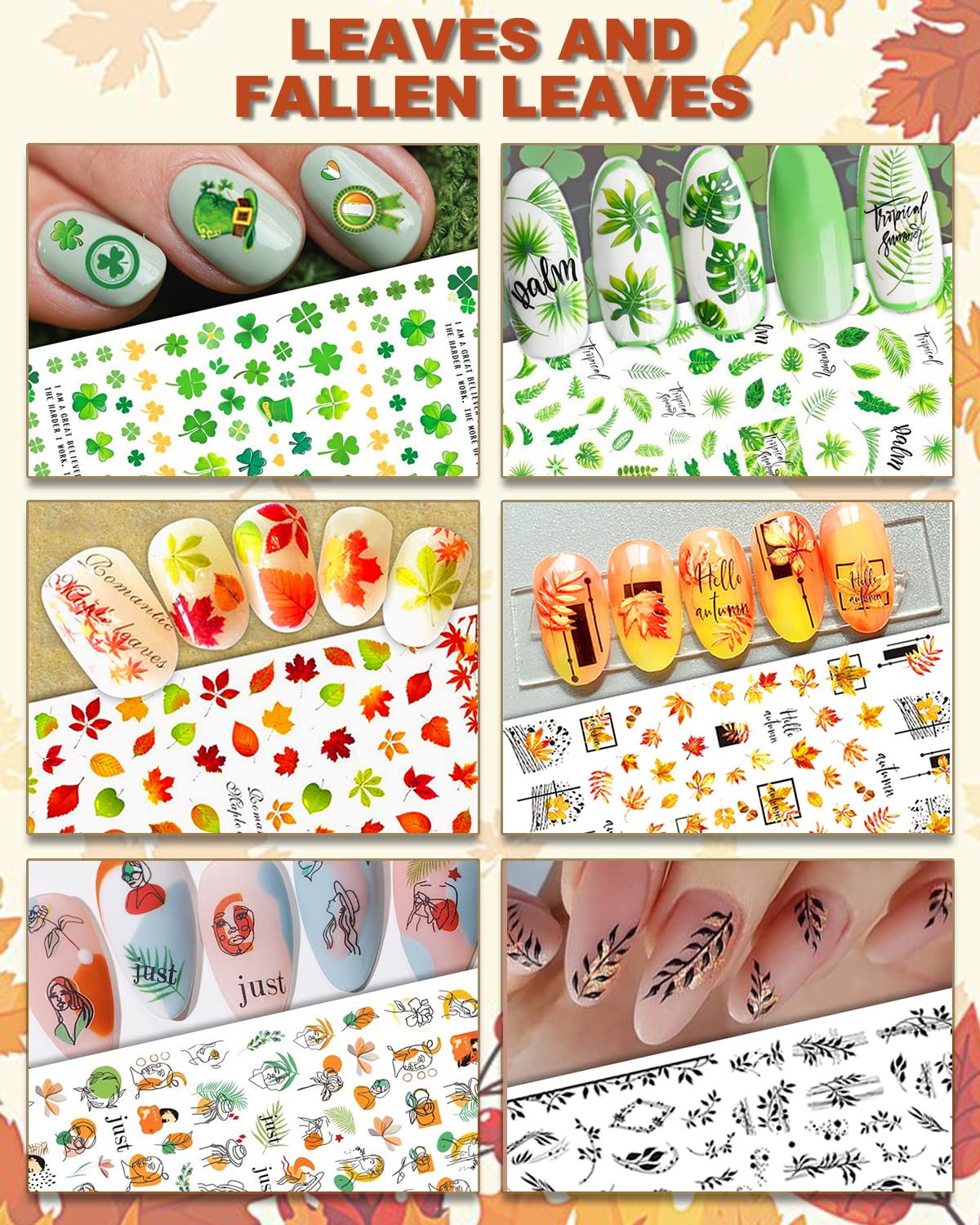 IDDFEVE diseño flor margarita y mariposa para uñas.