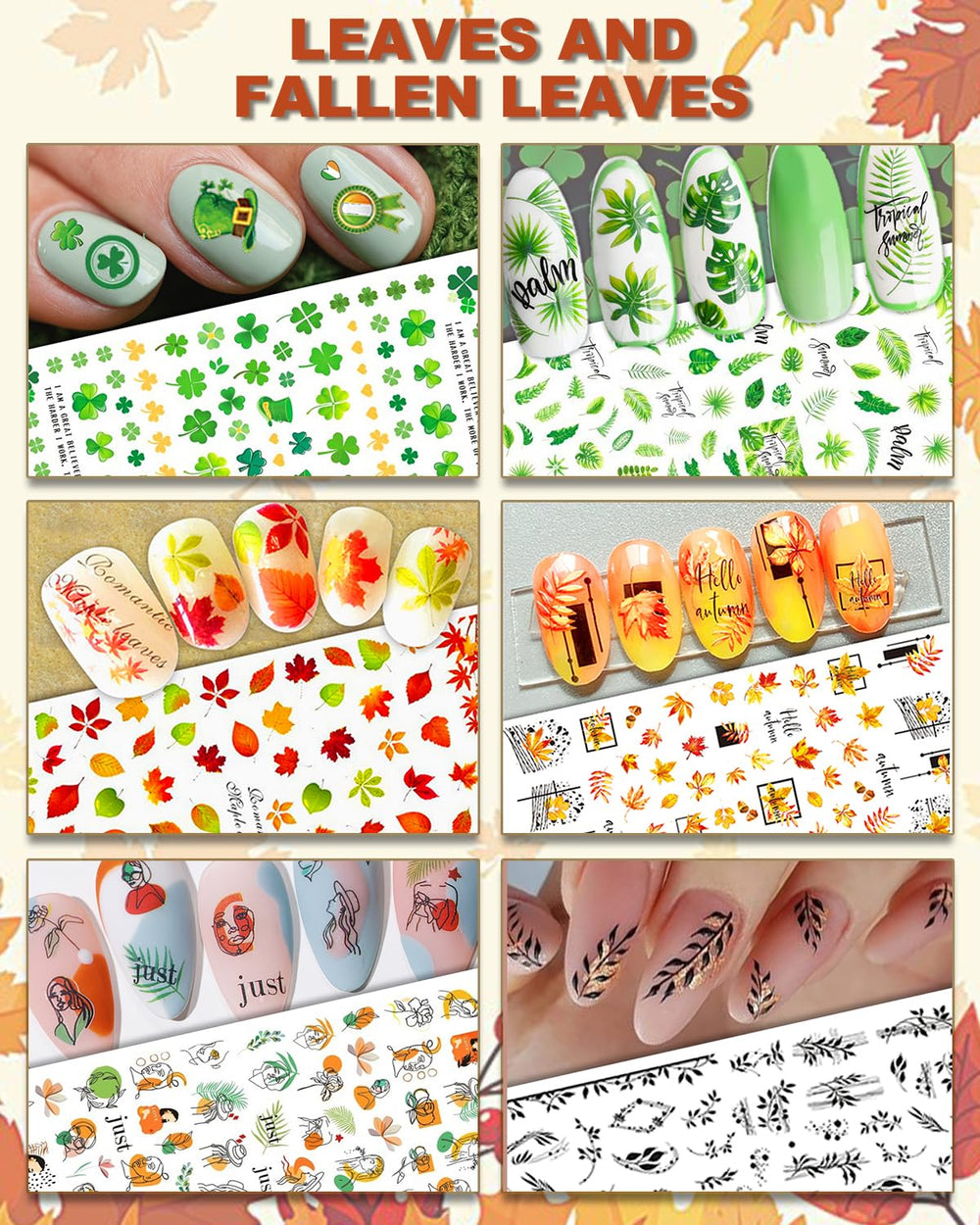 IDDFEVE diseño flor margarita y mariposa para uñas.