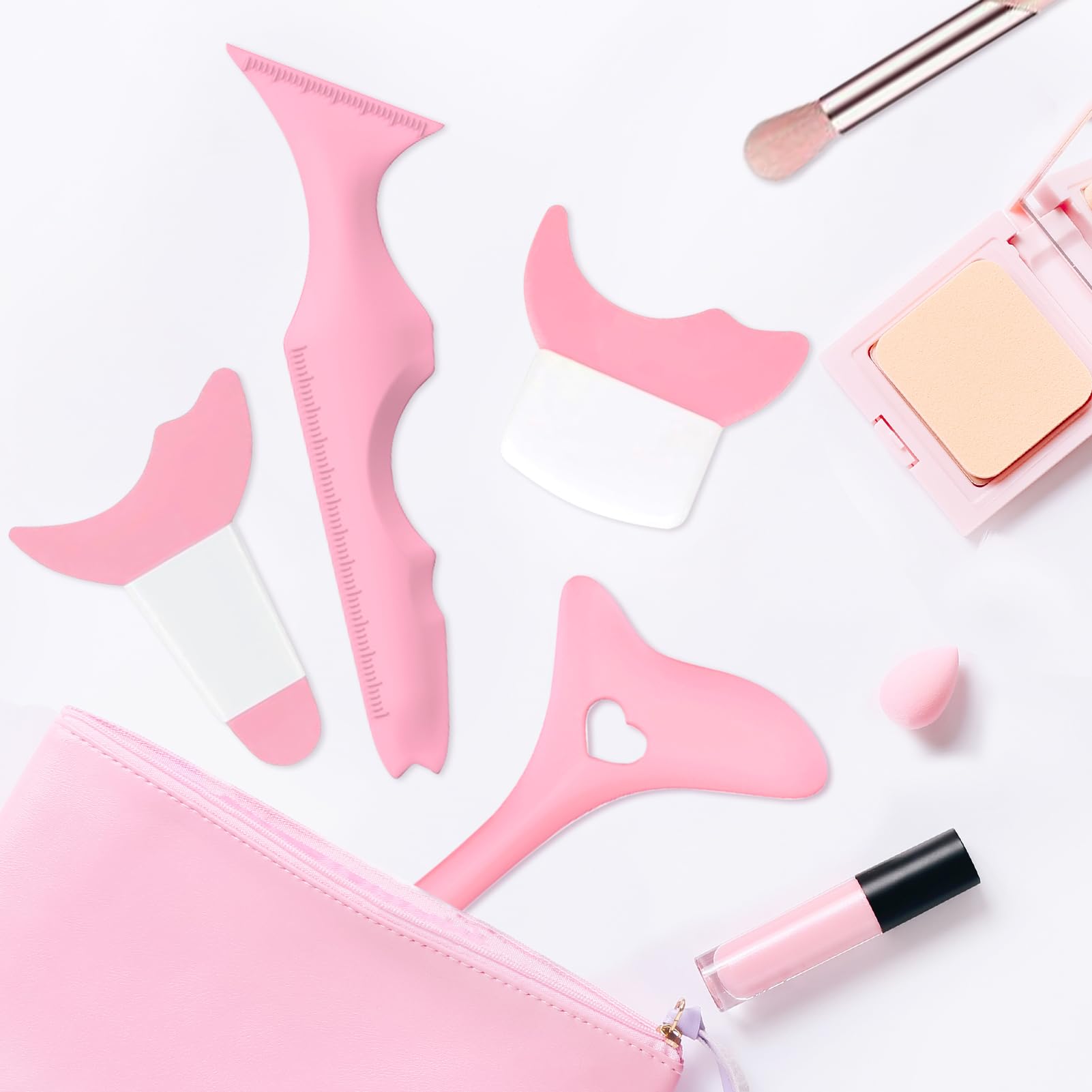 IDDFEVE pink packaging portable makeup tool for travel