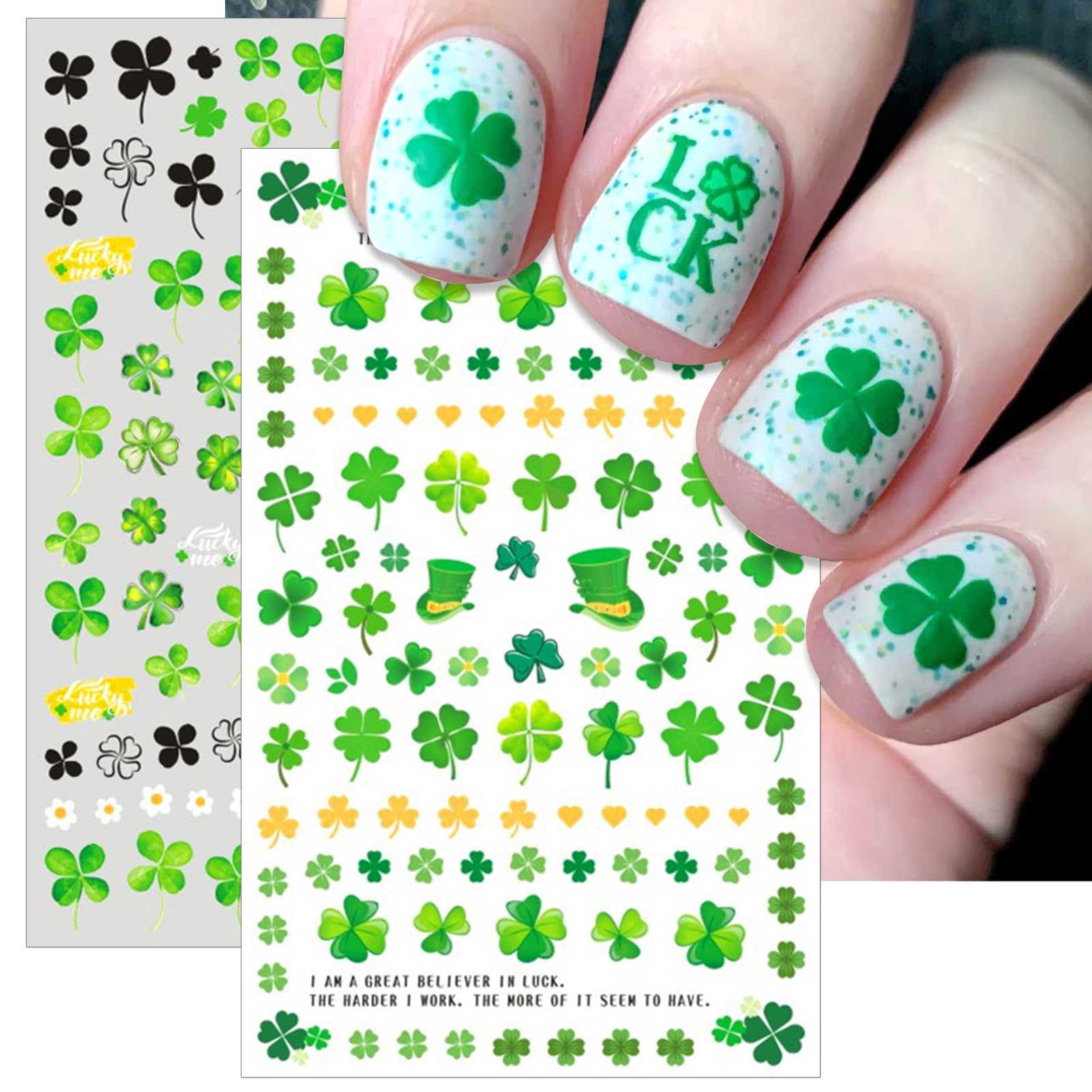 IDDFEVE green leaf design brings vibrant luck-inspired detail to manicures
