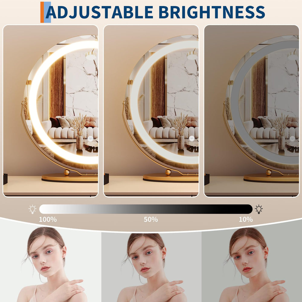 IDEALHOUSE easy-install vanity mirror for quick setup without tools