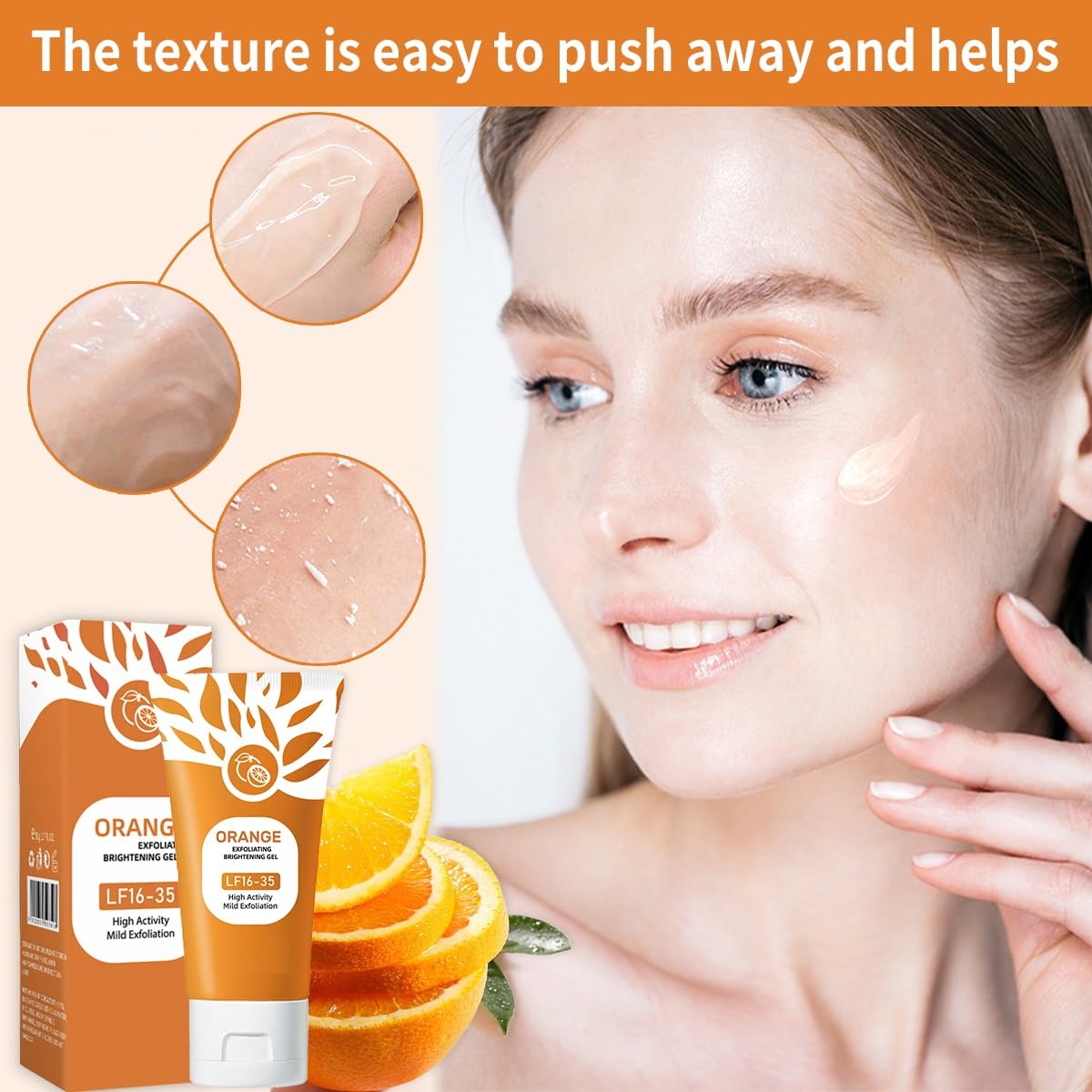 Identicalven ingredientes naturales, exfoliación delicada sin irritación para la piel.