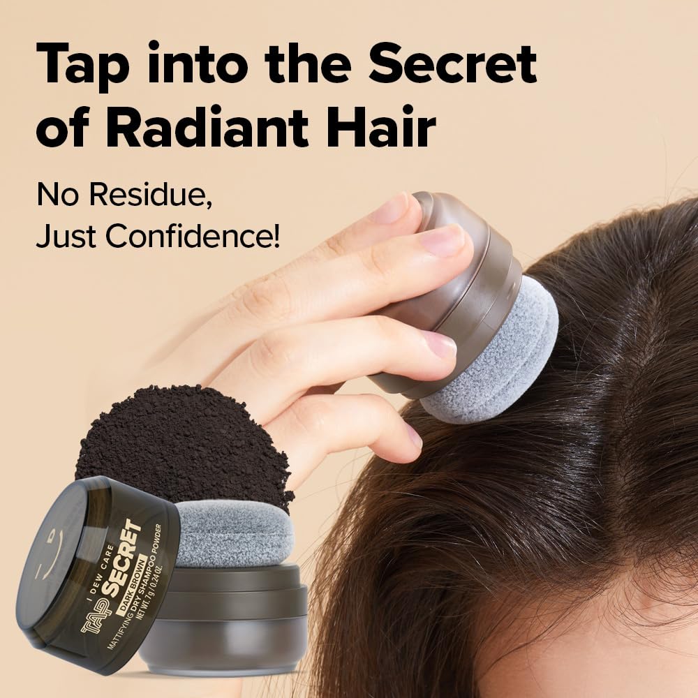 I DEW CARE Tap Secret Biotin Dry Shampoo tamaño viaje para bolso.
