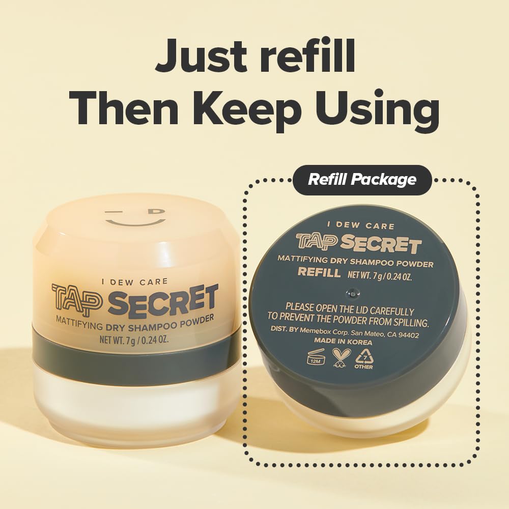 I DEW CARE Tap Secret application-dispense enables quick touch-ups.