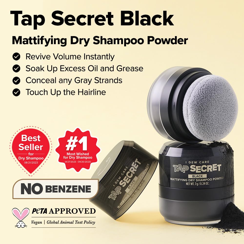 I DEW CARE Tap Secret polvo ultra fino para absorción rápida