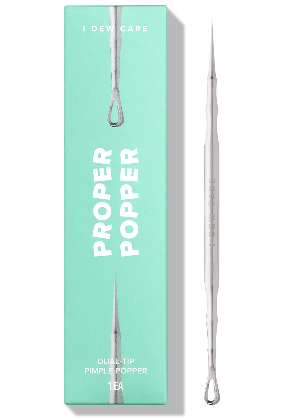 I DEW CARE Proper Popper needle tip enables precise pore opening for blemish access.