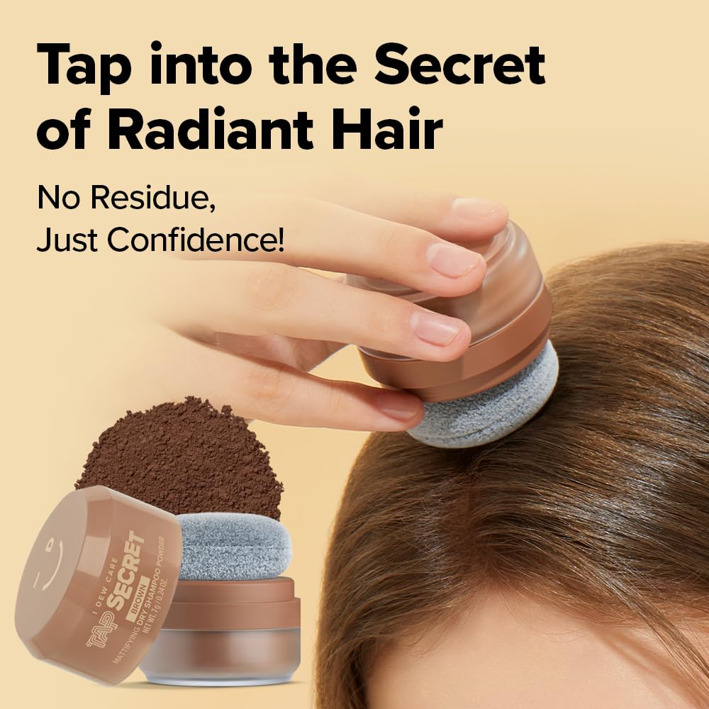 Tap Secret Biotin Dry Shampoo, cabello teñido se revitaliza sin enjuague