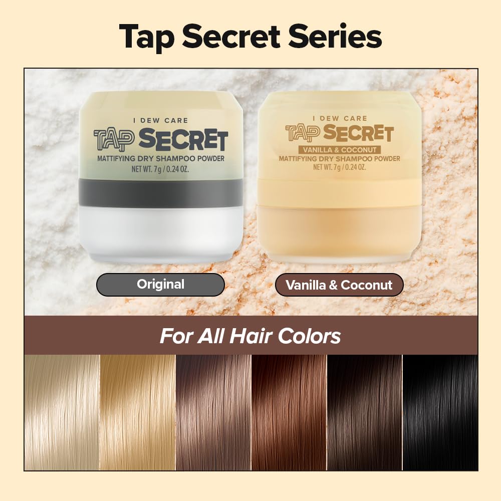 Diseño sin aerosol de Tap Secret para uso cómodo