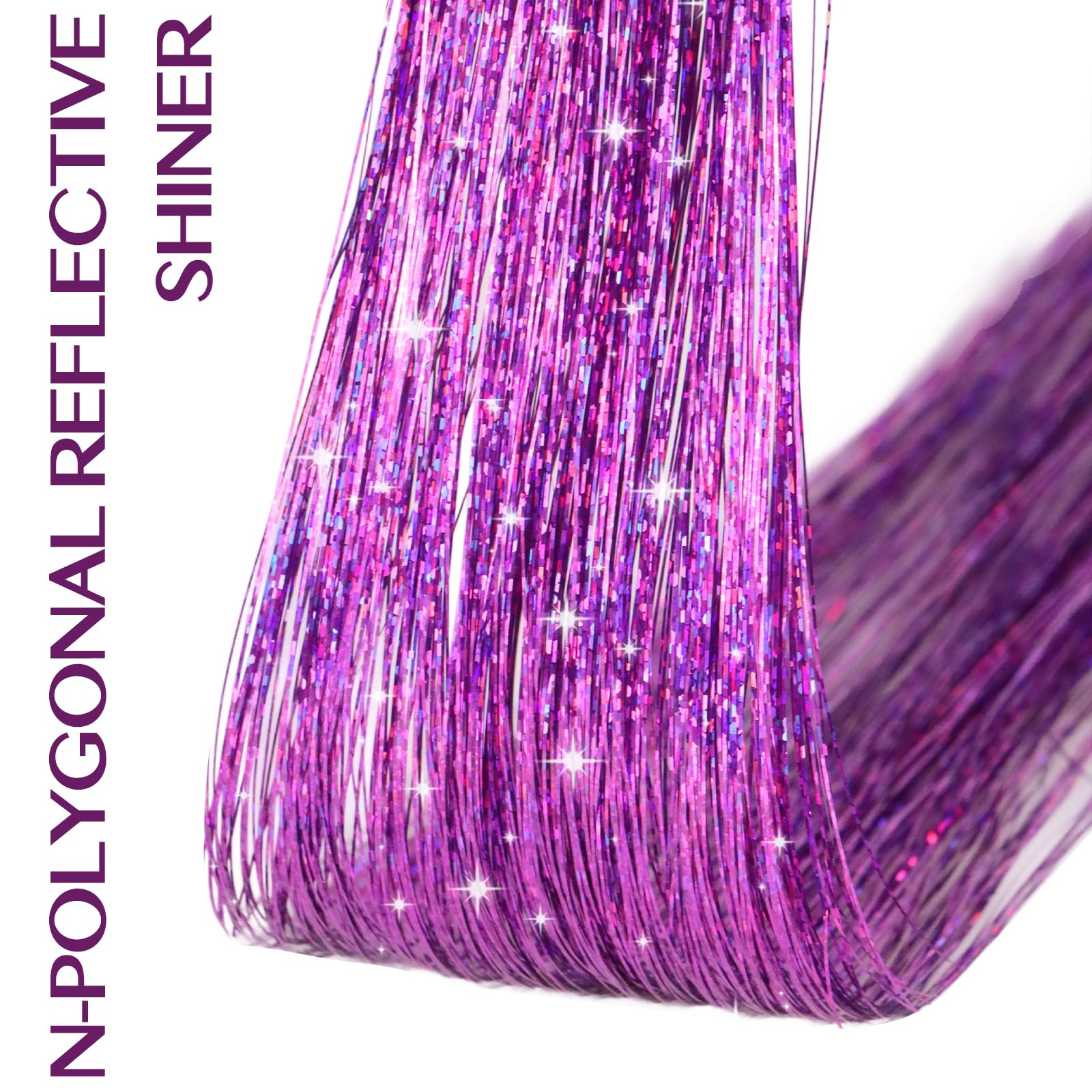 IDN Beauty N-Polygonal reflective design catches light for glam.