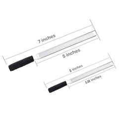 IDOU two sizes of nail files (7-inch and 5-inch) for versatile use.