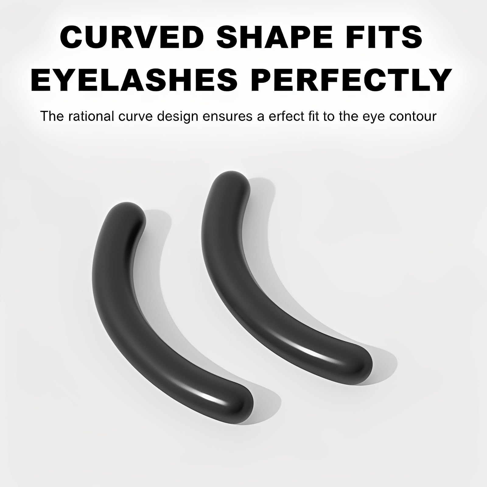 IDYUUEL medical-grade silicone pad for Tweezerman curler is gentle on lashes