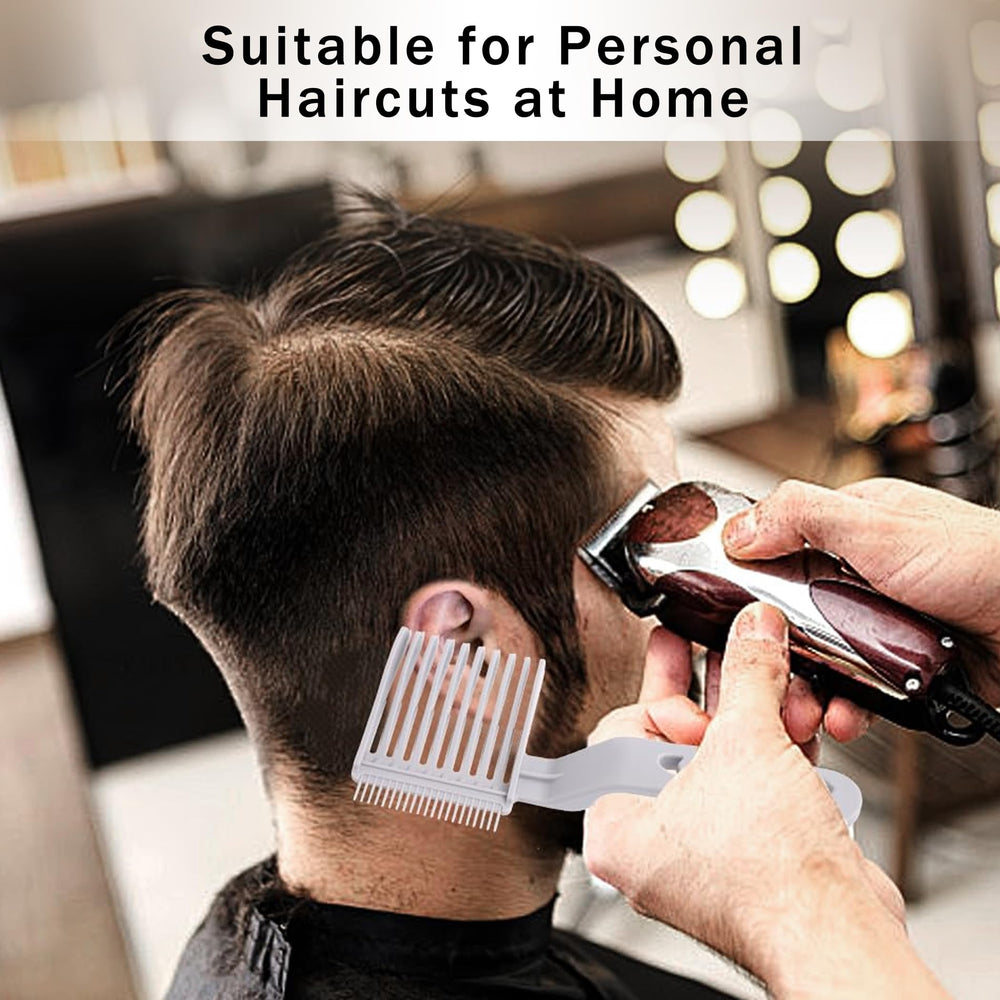 Iemtic Blend Friend Fade Comb in use demonstrates professional-grade precision