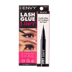 iENVY 2-in-1 lash glue liner pen for quick lash application and defined eyes.