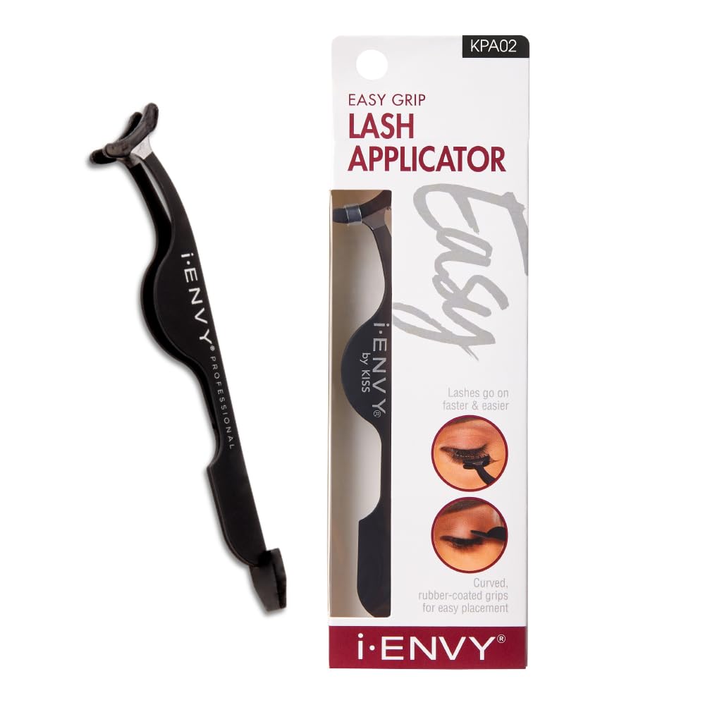 iENVY Kiss lash applicator with curved grip for precise placement.
