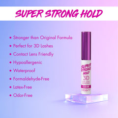iENVY precision brush applicator enables smooth lash glue application.